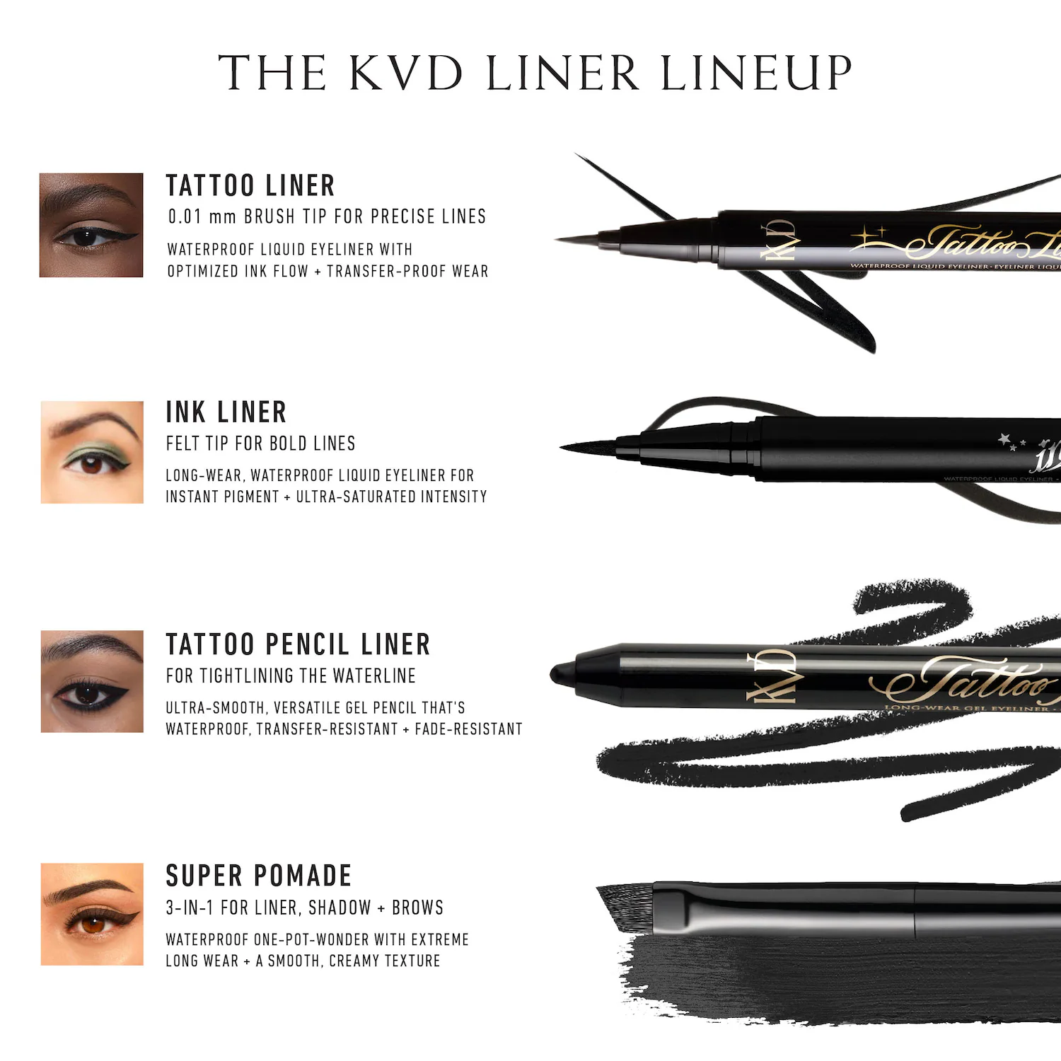 KAT VON D - Tattoo Liner Vegan Waterproof Liquid Eyeliner - Image 6